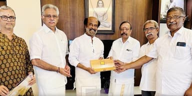 अभिनेता रजनीकांत को मिला रामलला की प्राण प्रतिष्ठा समारोह में शामिल होने का निमंत्रण #रजनीकांत