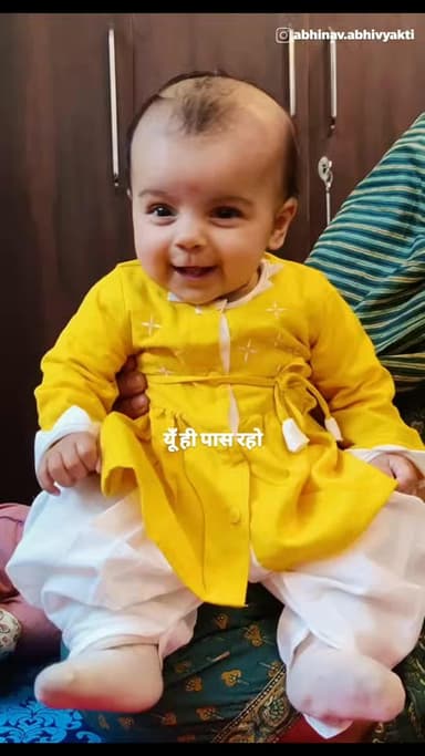 #Moments ❤️
#daughter #beti #basantpanchami