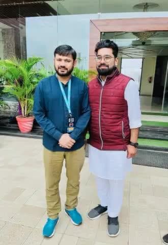 एनएसयूआई के राष्ट्रीय प्रभारी युवाओं के नेता कन्हैया कुमार जी के साथ...
#nsui_india