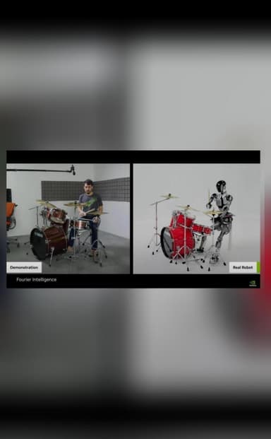 एनवीडिया ने ह्यूमनॉयड रोबोट्स के लिए एआई प्लैटफॉर्म 'GR00T' किया पेश #एआई #एनवीडिया