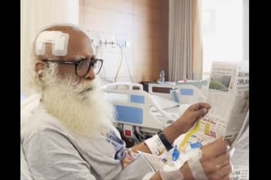 अस्पताल से डिस्चार्ज हुए सद्गुरु, कुछ दिन पहले हुई थी ब्रेन सर्जरी #सद्गुरु