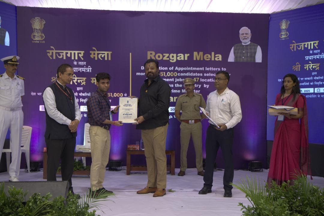 Rozgar Mela on 26.04.2025 - Location Kochi, Kerala