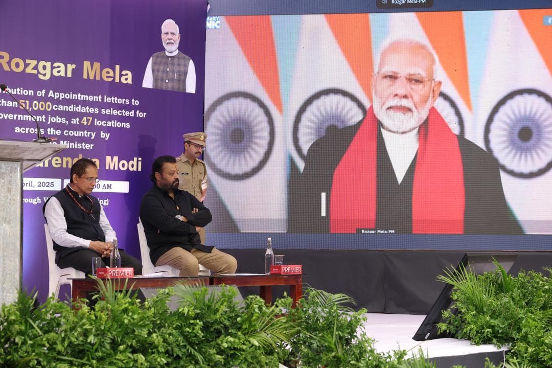Rozgar Mela on 26.04.2025 - Location Kochi, Kerala