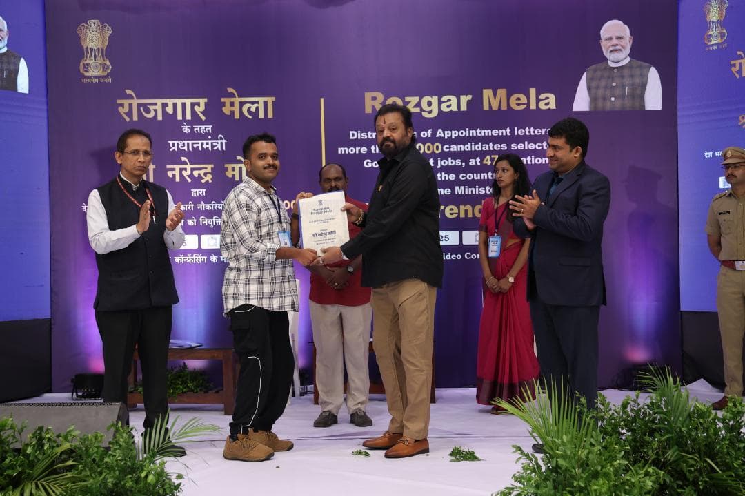 Rozgar Mela on 26.04.2025 - Location Kochi, Kerala