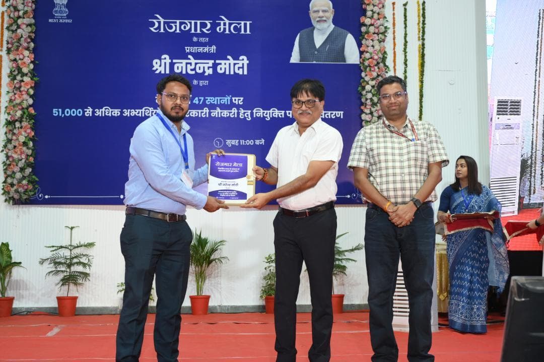 The 19th Rozgar Mela was successfully organized today at Patiala Locomotive Works, Patiala
#RozgarMela
@mygovindia