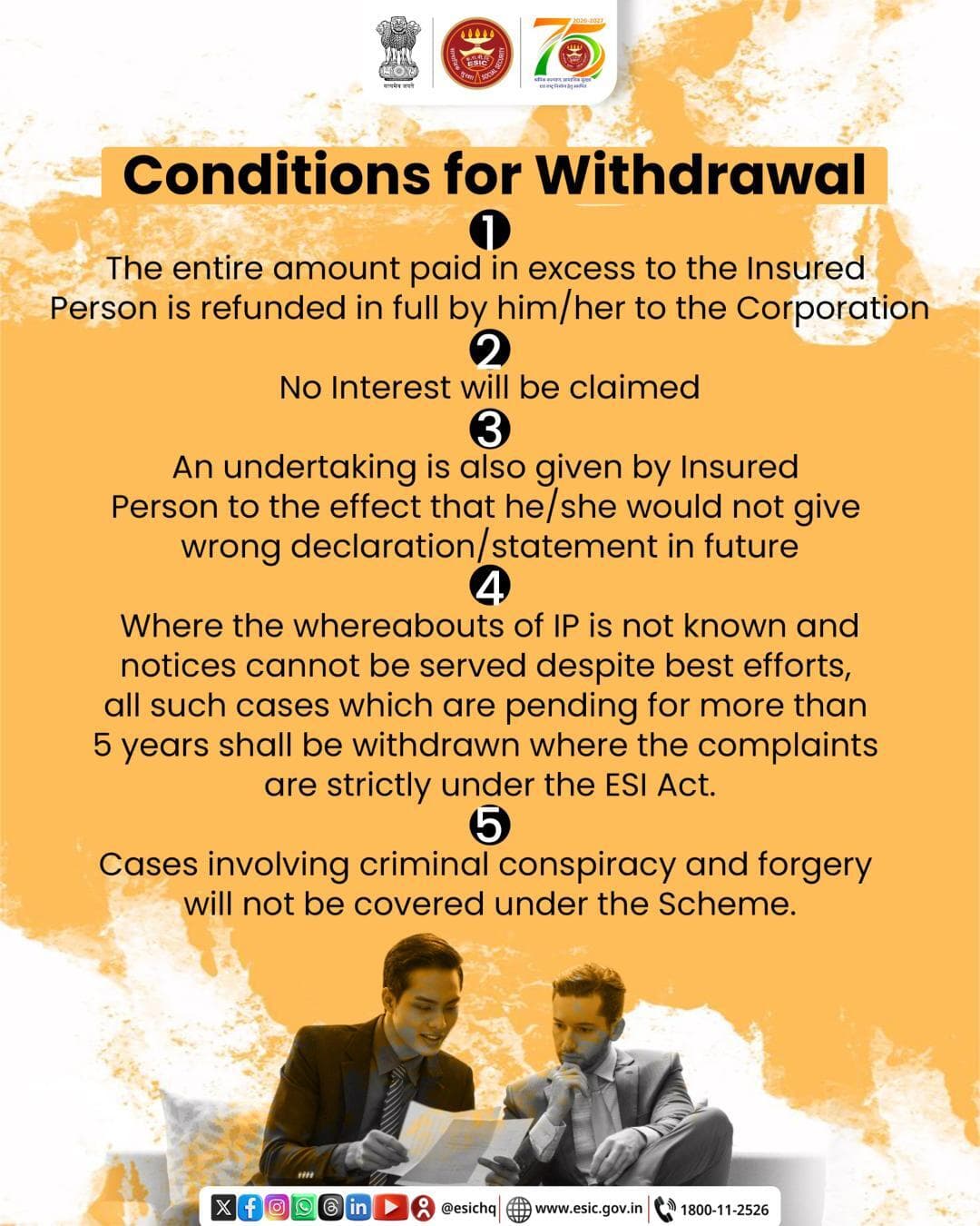 The Amnesty Scheme 2025 provides a one-time opportunity to withdraw eligible Section 84 cases under the ESI Act, 1948