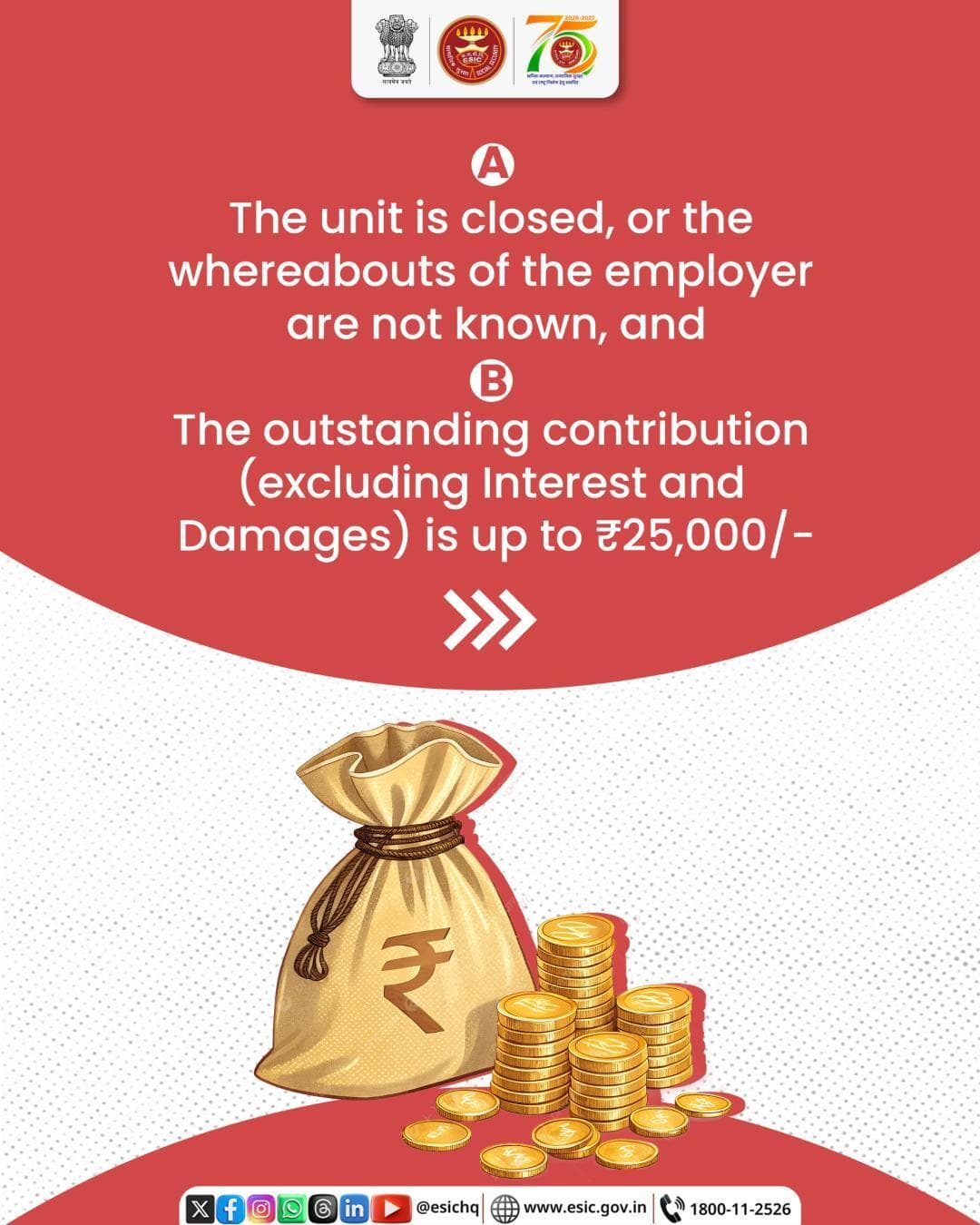 The Amnesty Scheme 2025 facilitates closure of long-pending cases filed under Sections 85(a) & 85(g) of the ESI Act