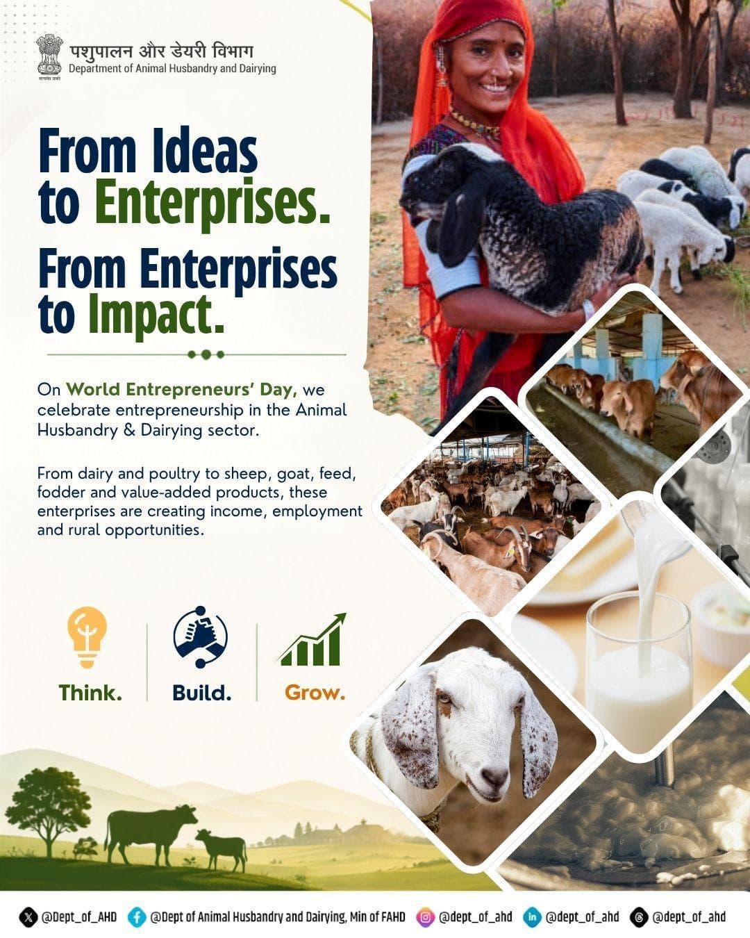 Promoting livestock & dairy enterprises for rural growth!