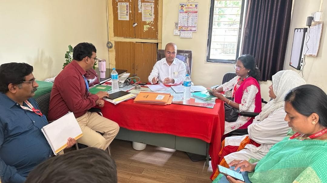 .
माननीय शहरी आयुक्त डॉ. सुनील भोकरे यांची भेट; विविध आरोग्य उपक्रमांची पाहणी..