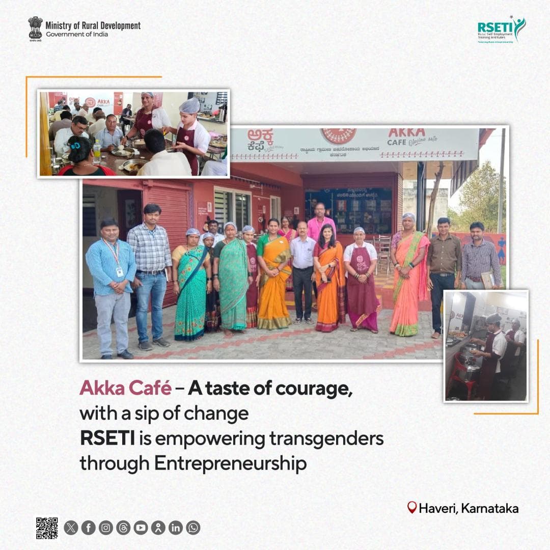 From social exclusion to becoming entrepreneurs, 15 transgender trainees are now building livelihoods at Akka Café.