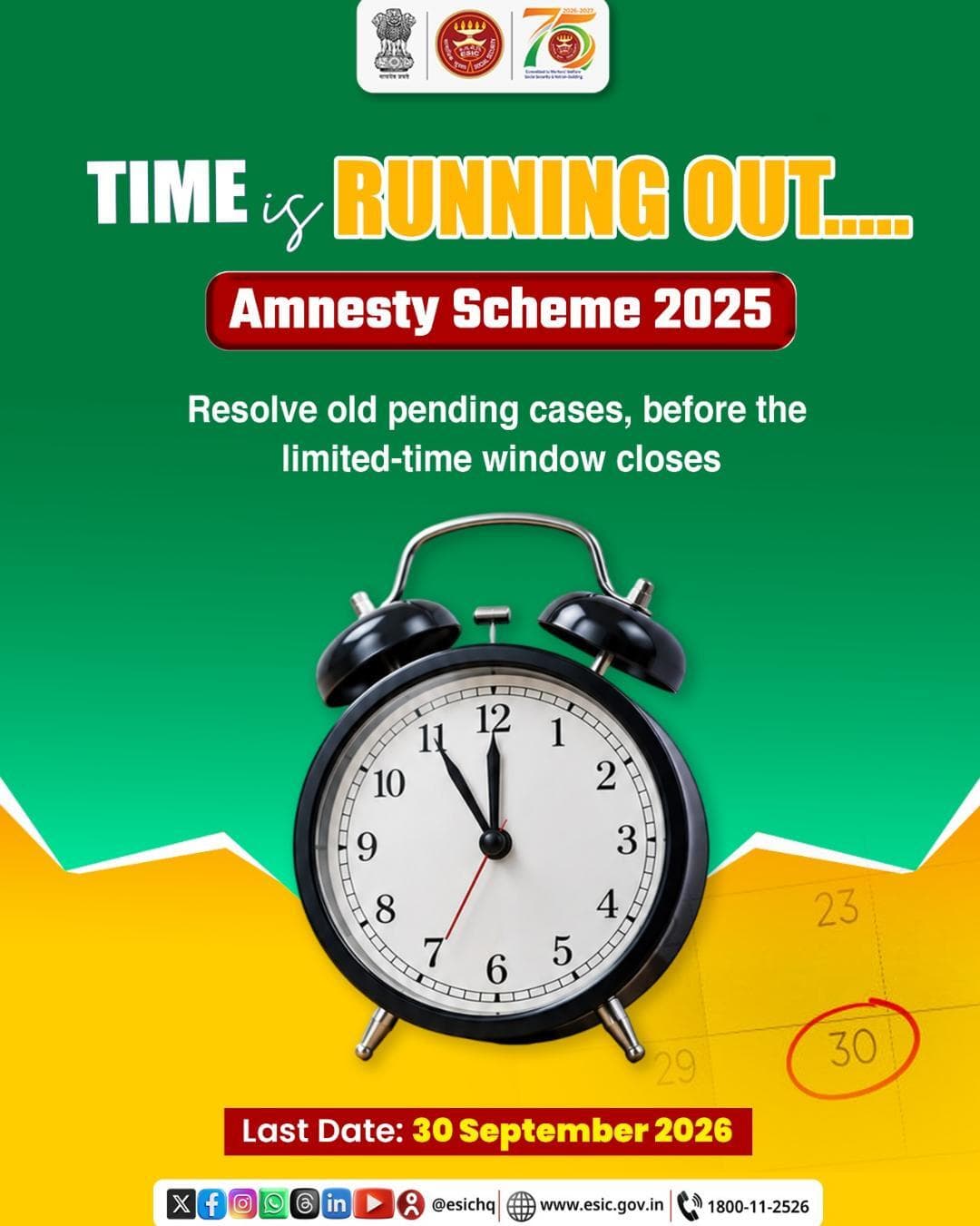 The window is closing, but there’s still time to act.