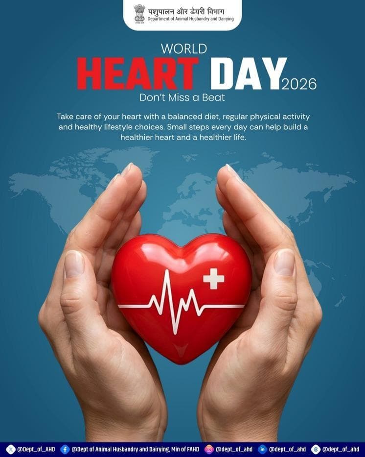 Prioritise your heart health today! Stay active, eat well, reduce stress, and live healthy.