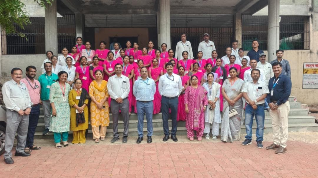 प्रा. आ. कें. वडोदबाजार अंतर्गत येणाऱ्या पाथरी उपकेंद्र येथे ' सर्वकष् प्राथमिक आरोग्य सेवा' (CPHC) प्रशिक्षणाचे आयोजन.