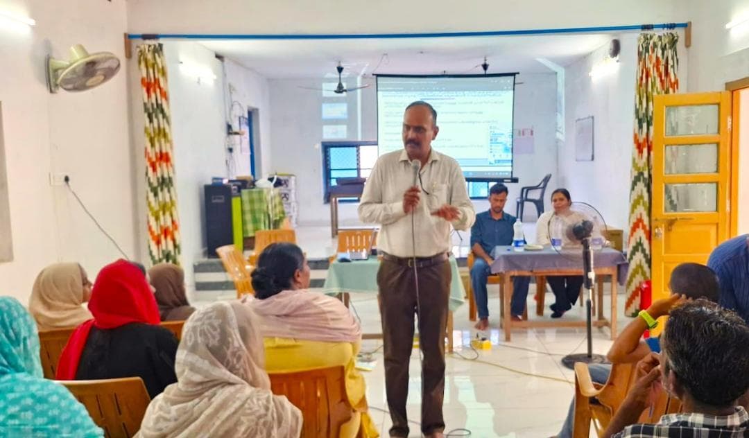 The Department of Fisheries, Government of India, conducted a Scheme Awareness Programme at Chetlath, Lakshadweep, Today