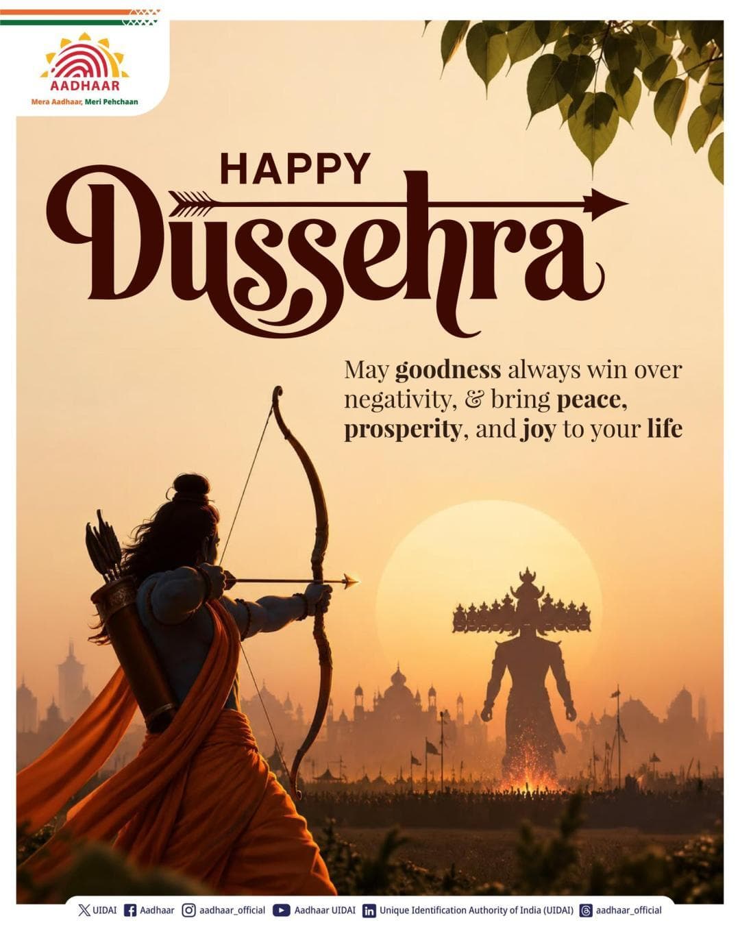 May goodness always win over negativity & bring peace, prosperity & joy to your life.
