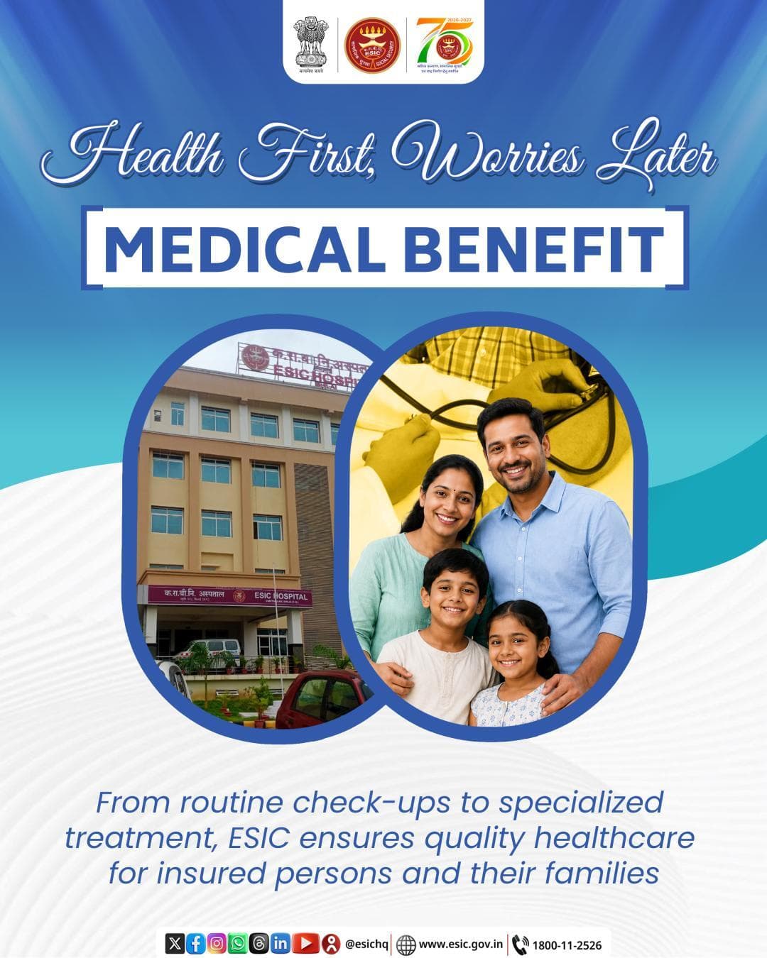 Health First, Worries Later!