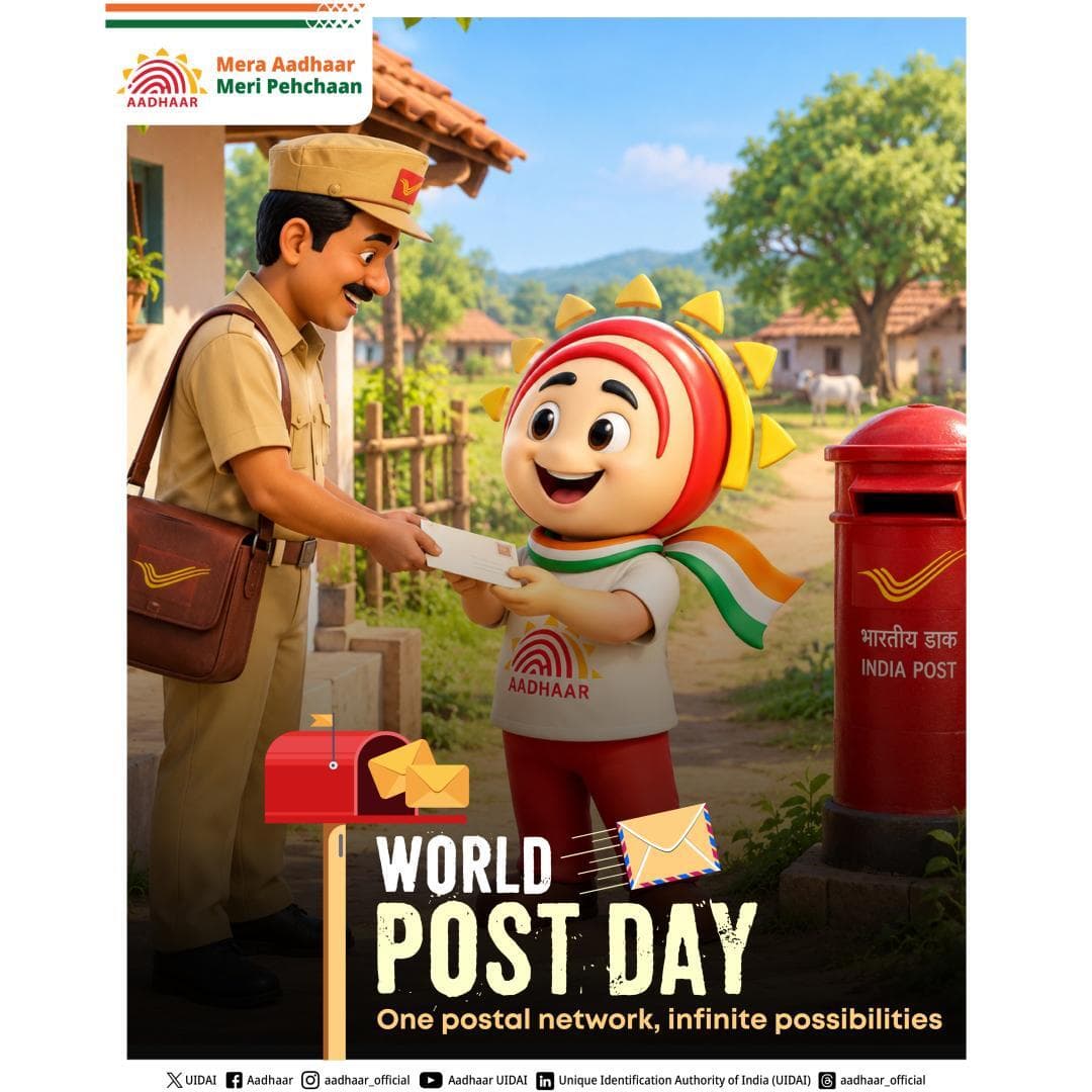 From every village to every doorstep, India Post continues to connect people and communities across the nation.