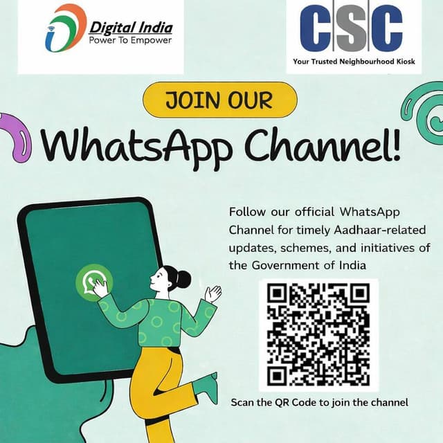 Csc Channel Csc Aadhaar (@CSCAadhaar) | Public App